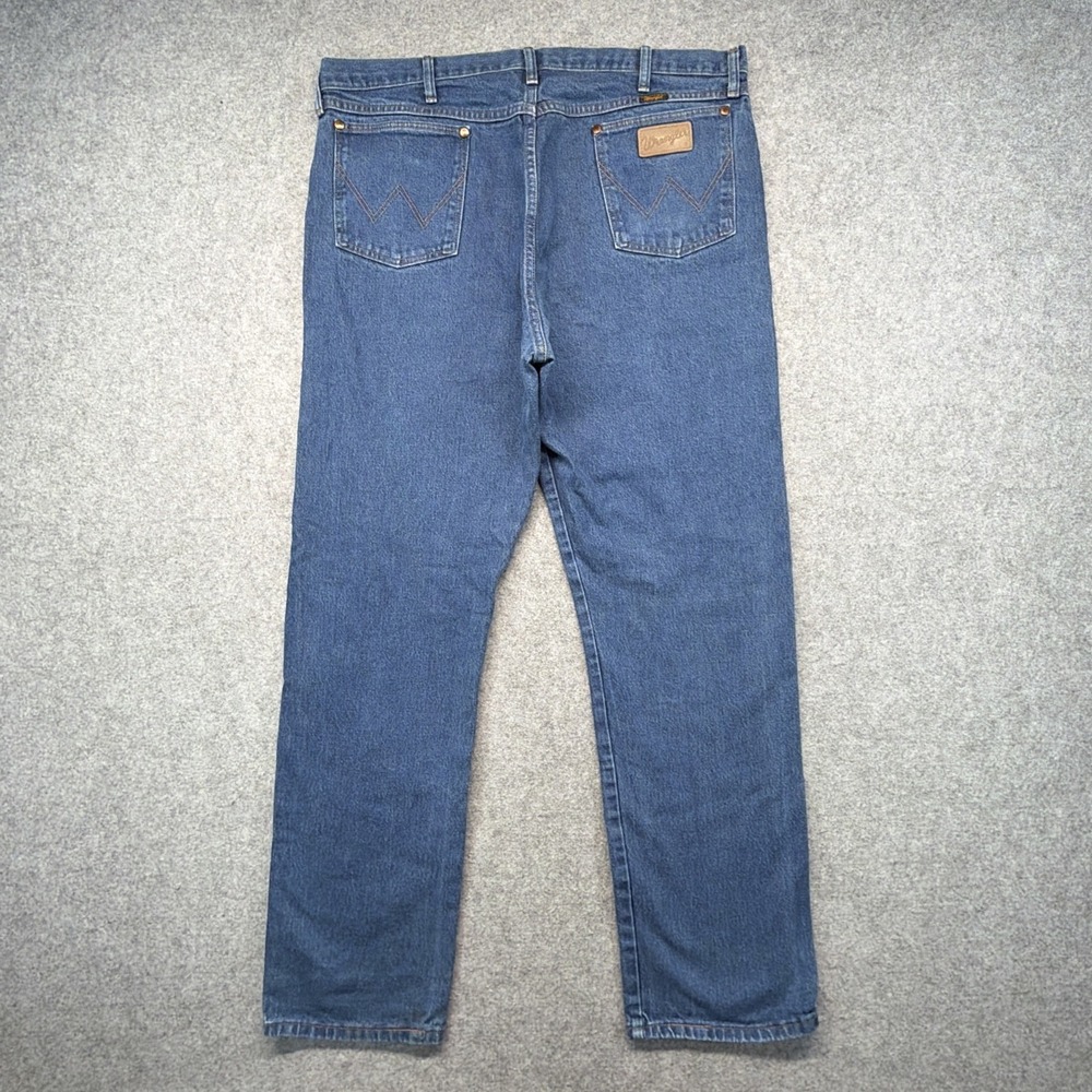 Wrangler 13MWZ Cowboy Cut Mens Original Fit Jeans Blue 40x34 (Fits 40x32)
